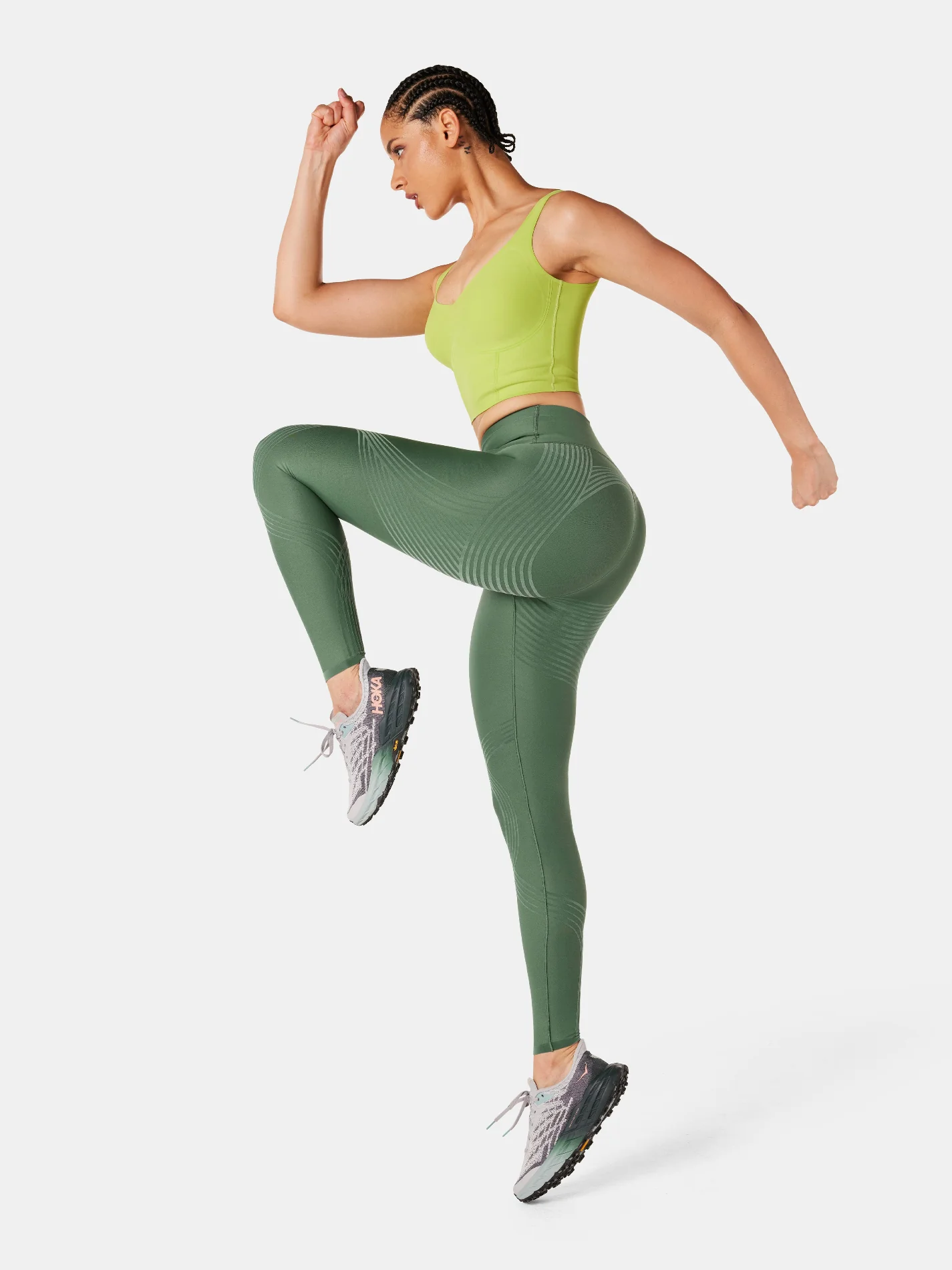 Body Sculpt Faux Leather Leggings (Reversible Wear) - Image 18