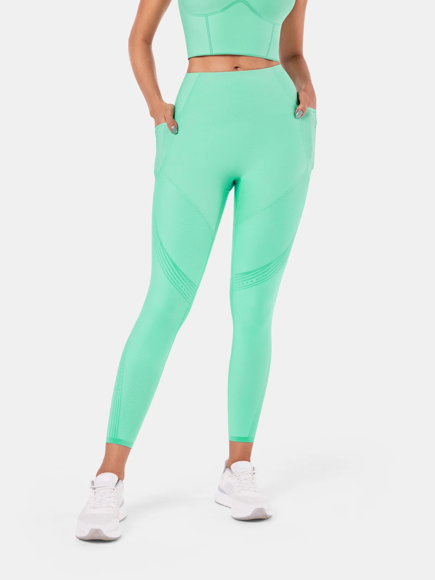 Body Sculpt Double Coverage Leggings - Image 35