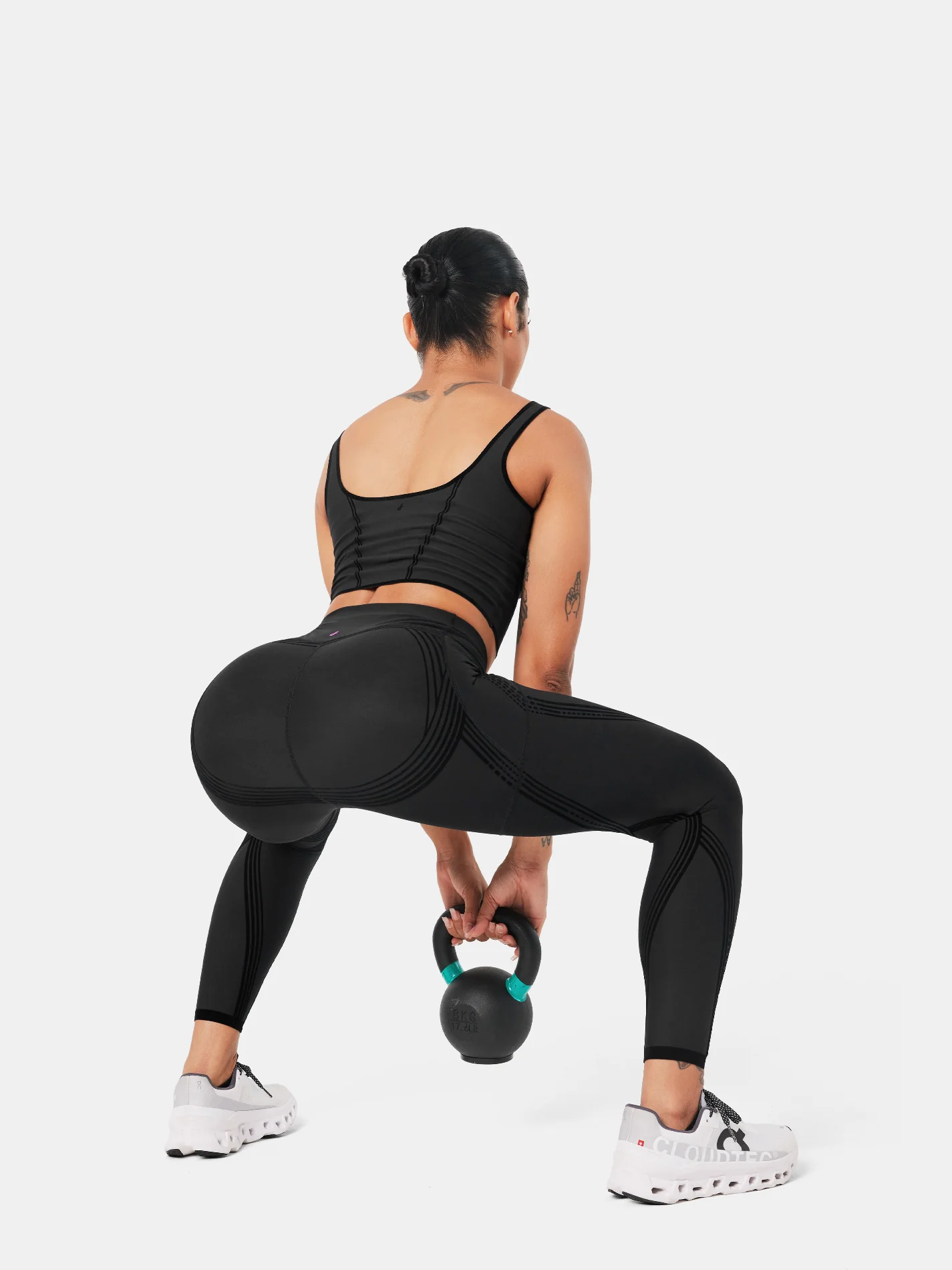 Body Sculpt Double Coverage Leggings - Image 8