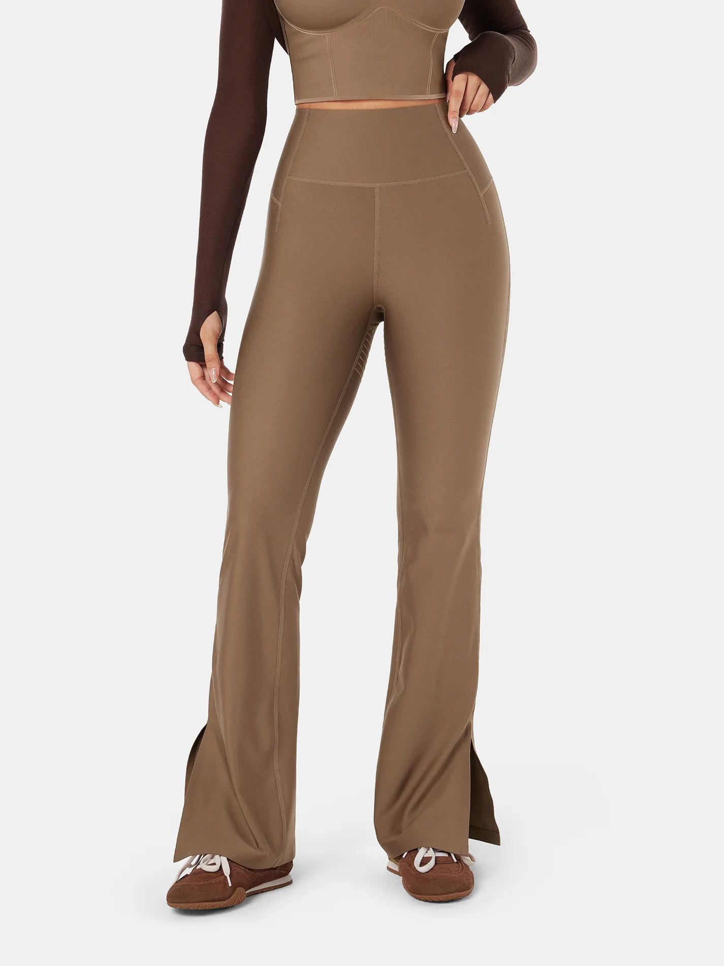 Body Sculpt Flare Leggings - Image 13