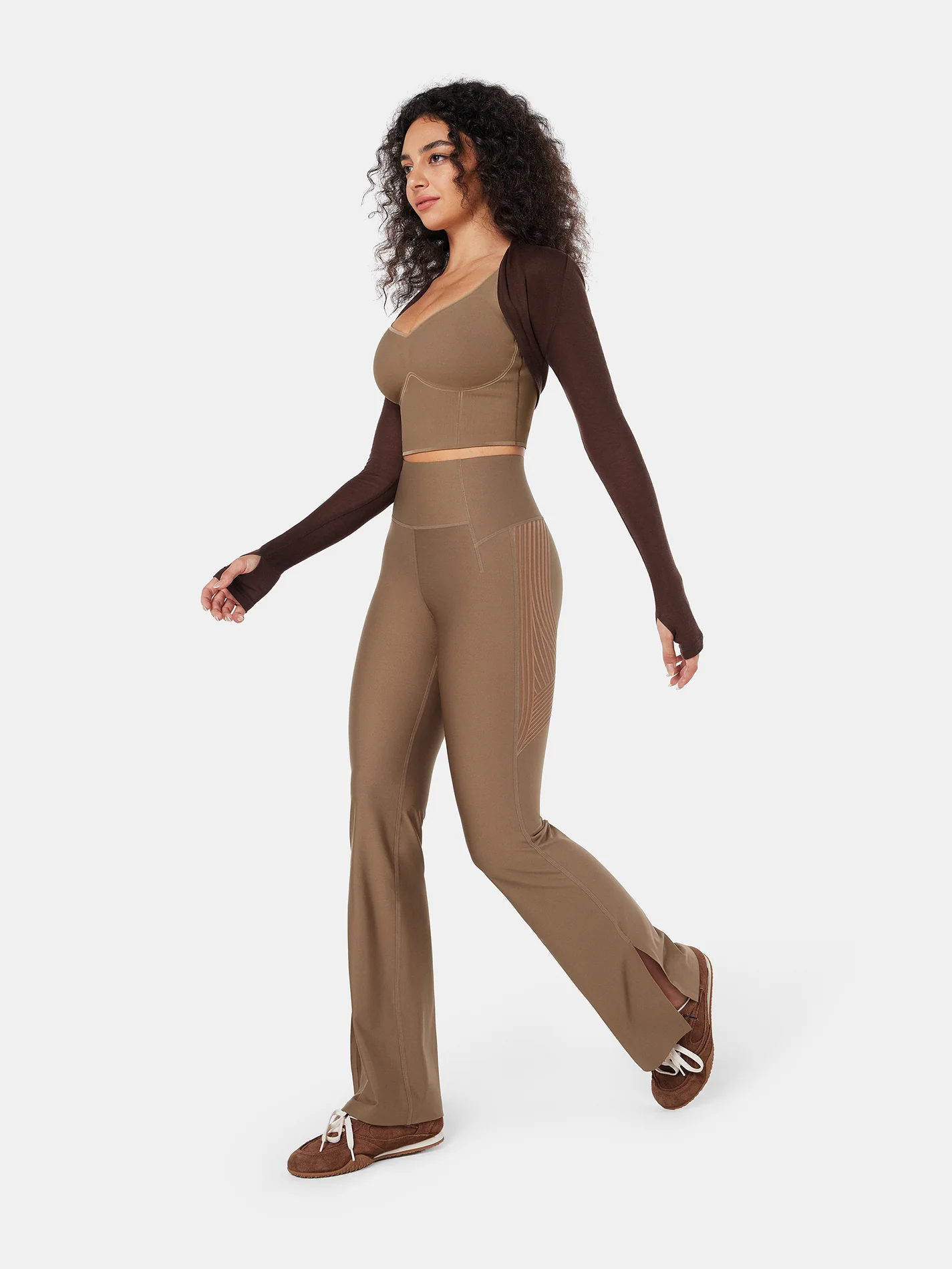 Body Sculpt Flare Leggings - Image 2