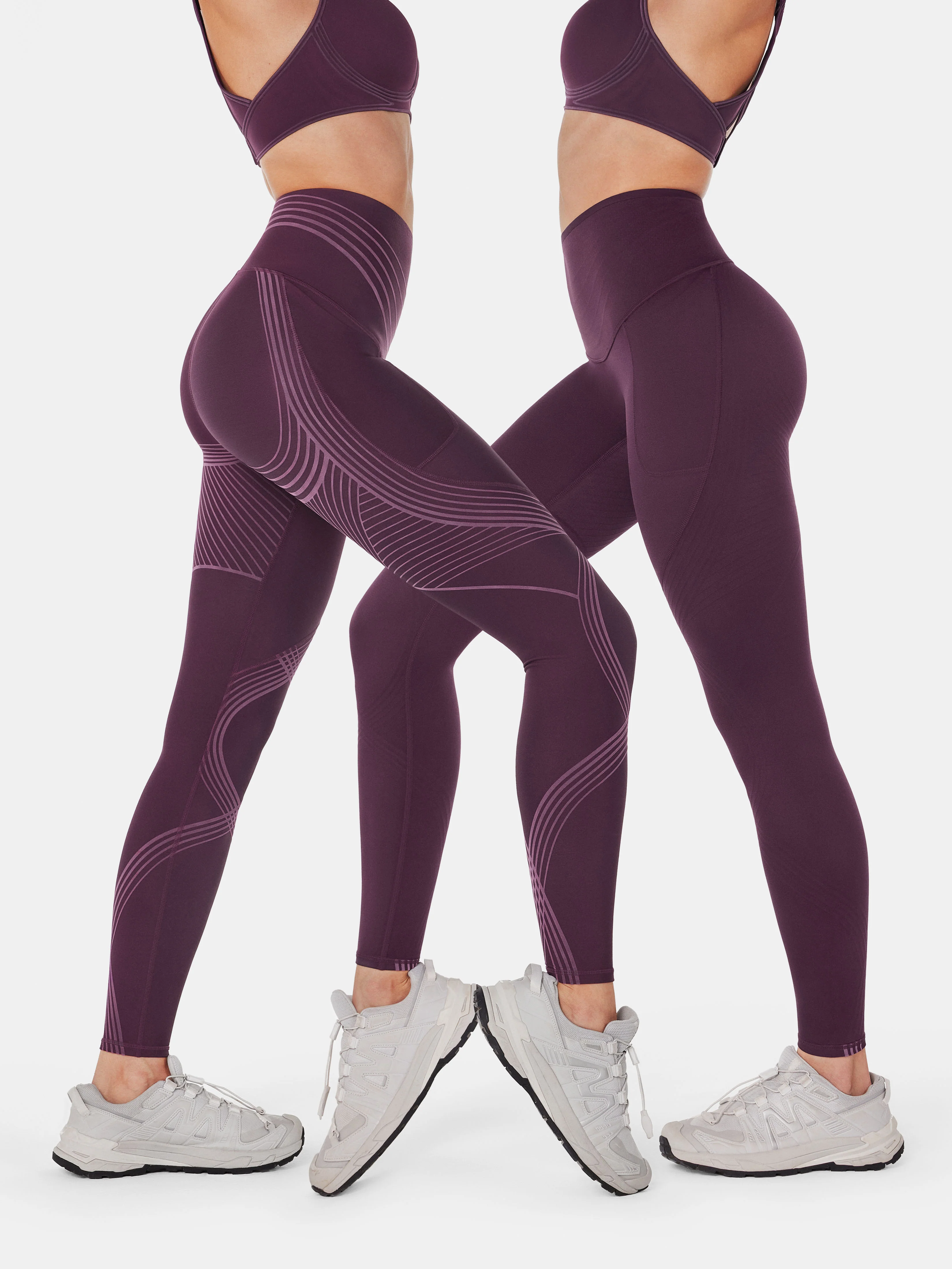 Body Sculpt Side Pocket Leggings 2.0 (Reversible Wear) - Image 13