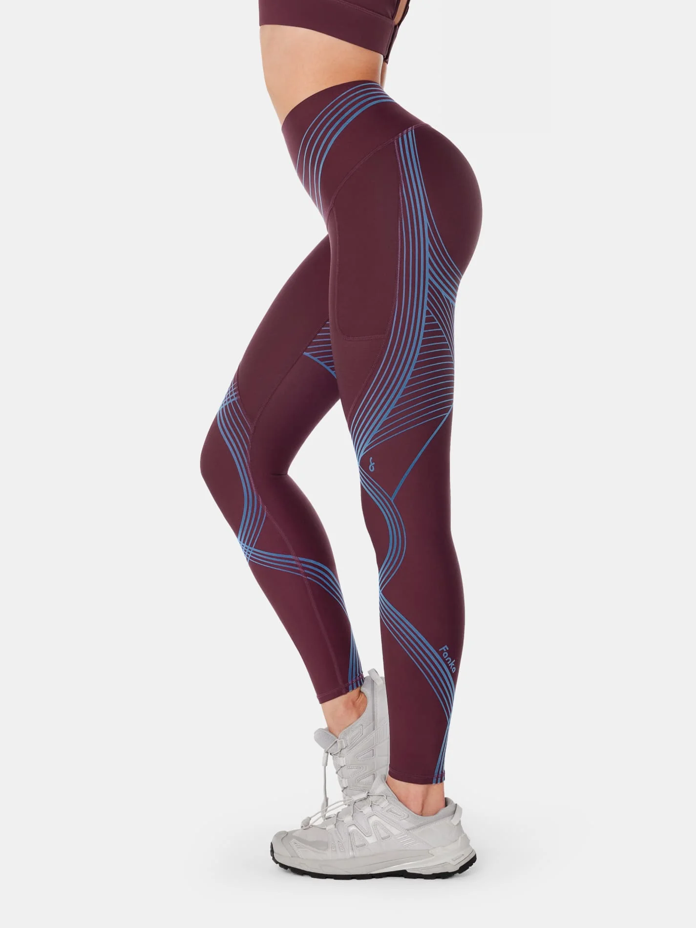 Body Sculpt Side Pocket Leggings 2.0 (Reversible Wear) - Image 5