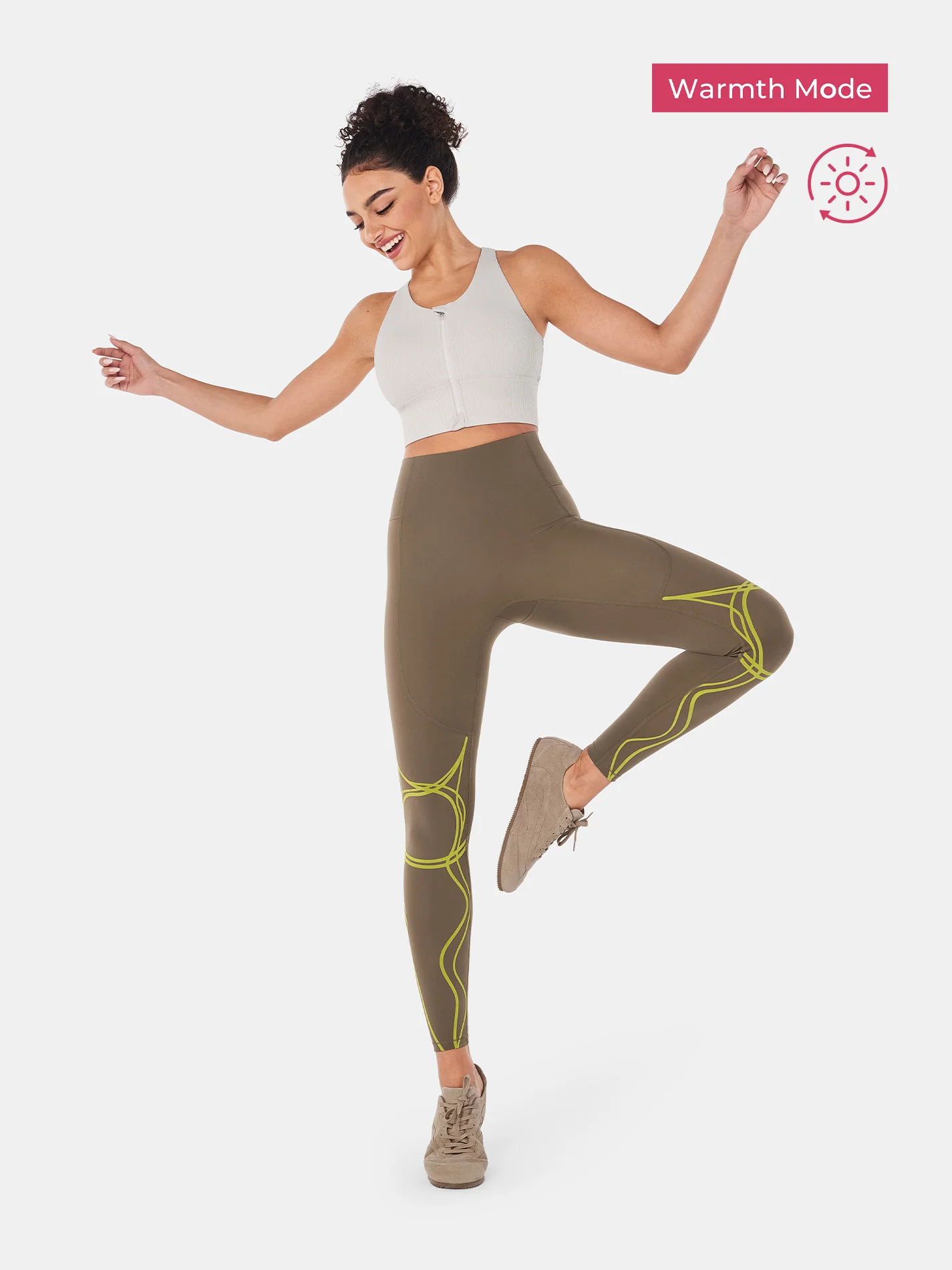 Body Sculpt Two Way Temp Leggings (Reversible Wear) - Image 15