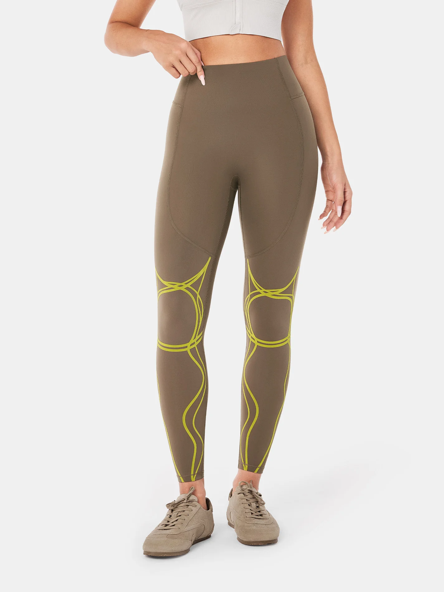 Body Sculpt Two Way Temp Leggings (Reversible Wear) - Image 17