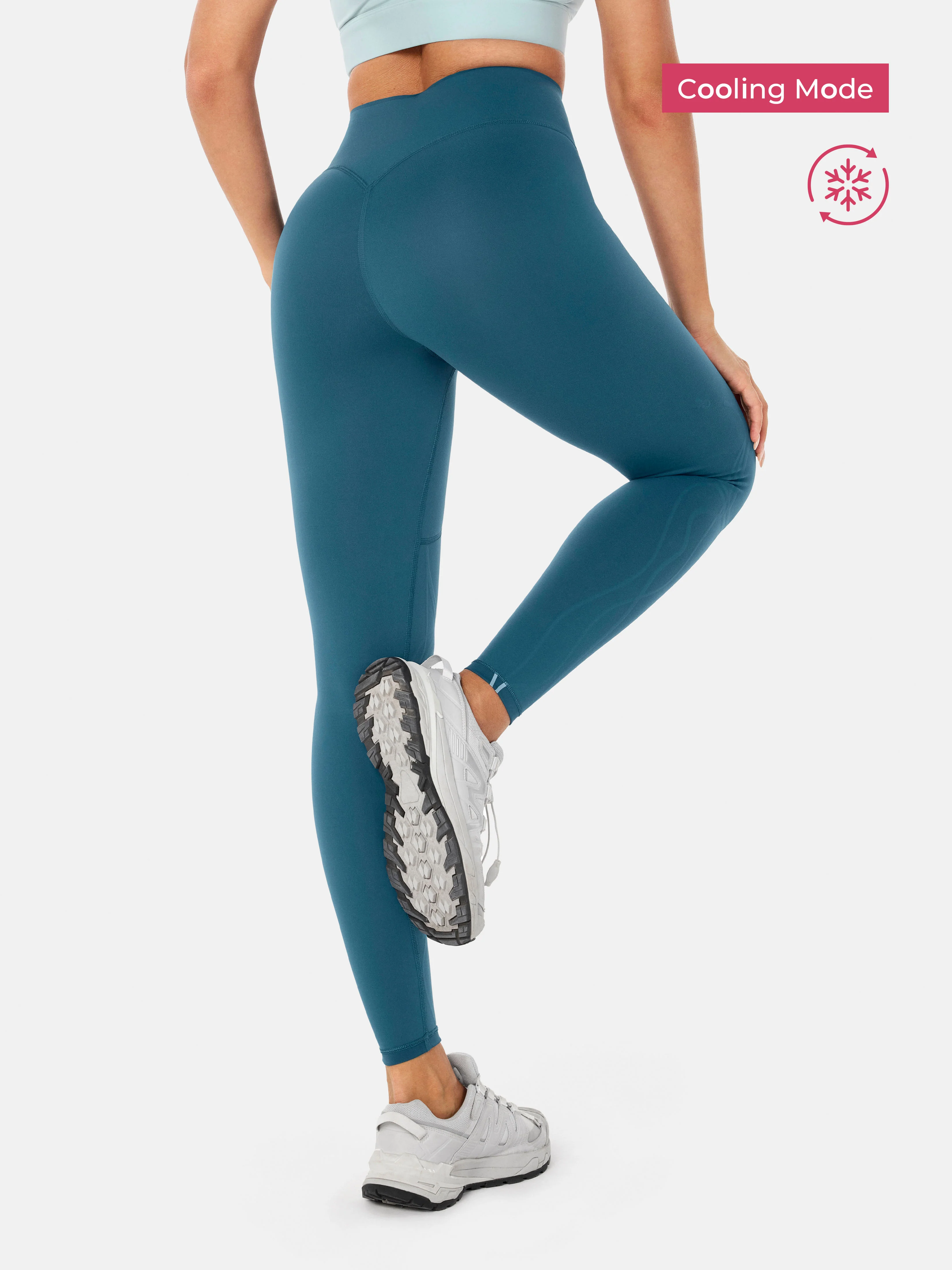 Body Sculpt Two Way Temp Leggings (Reversible Wear) - Image 5