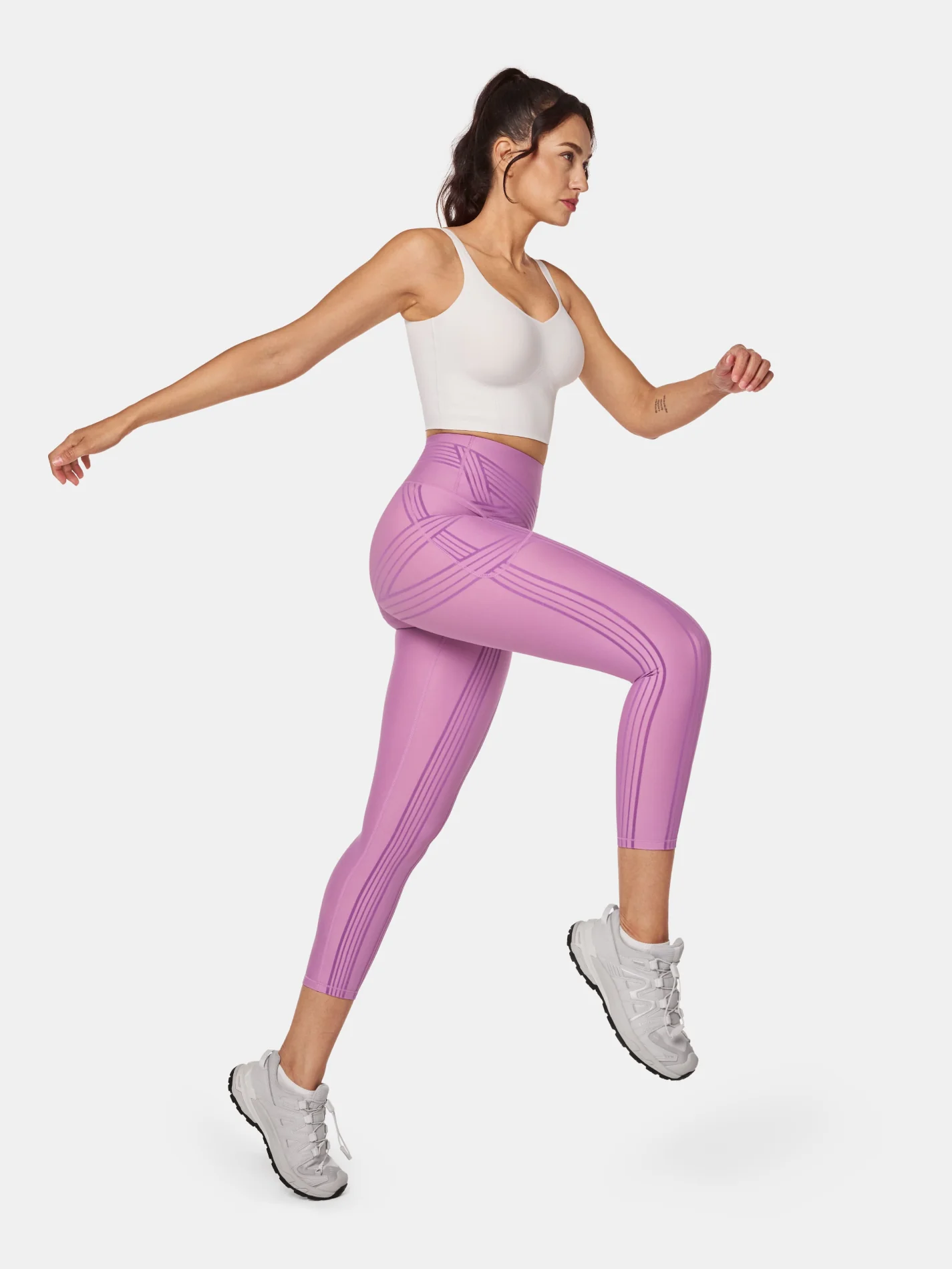 PowerBand Resistance 7/8 Leggings (Reversible Wear) - Image 29