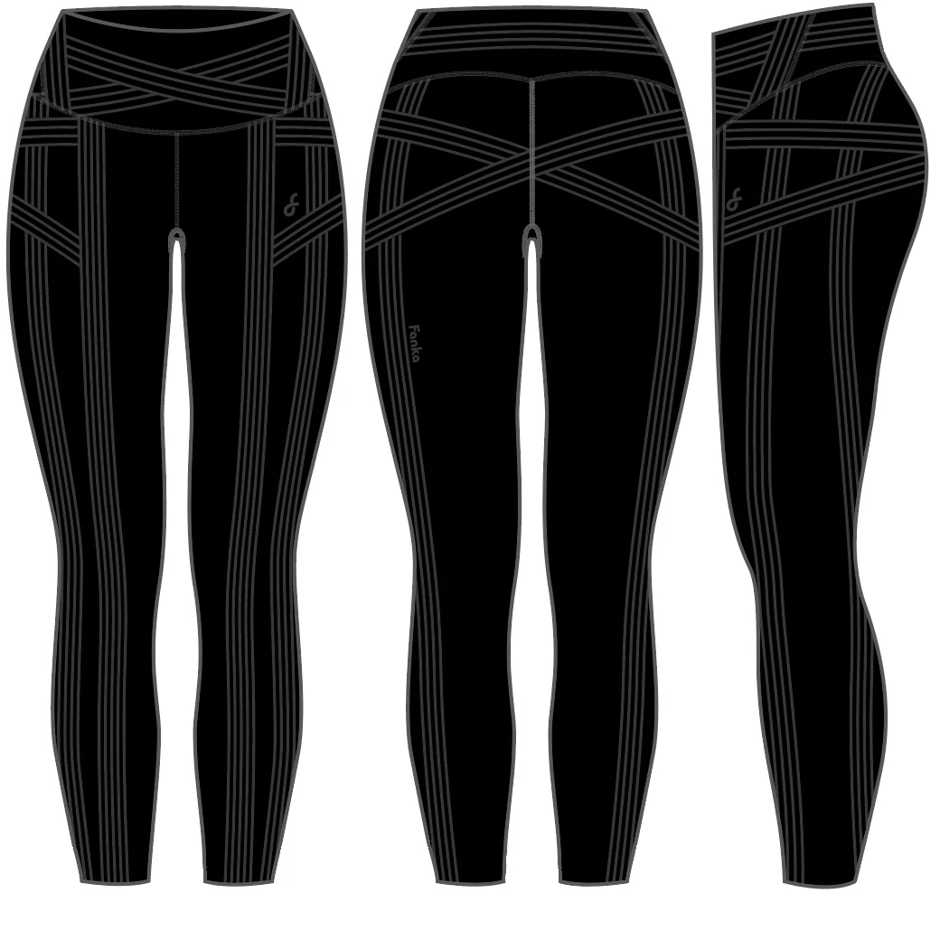PowerBand Resistance 7/8 Leggings (Reversible Wear) - Image 34