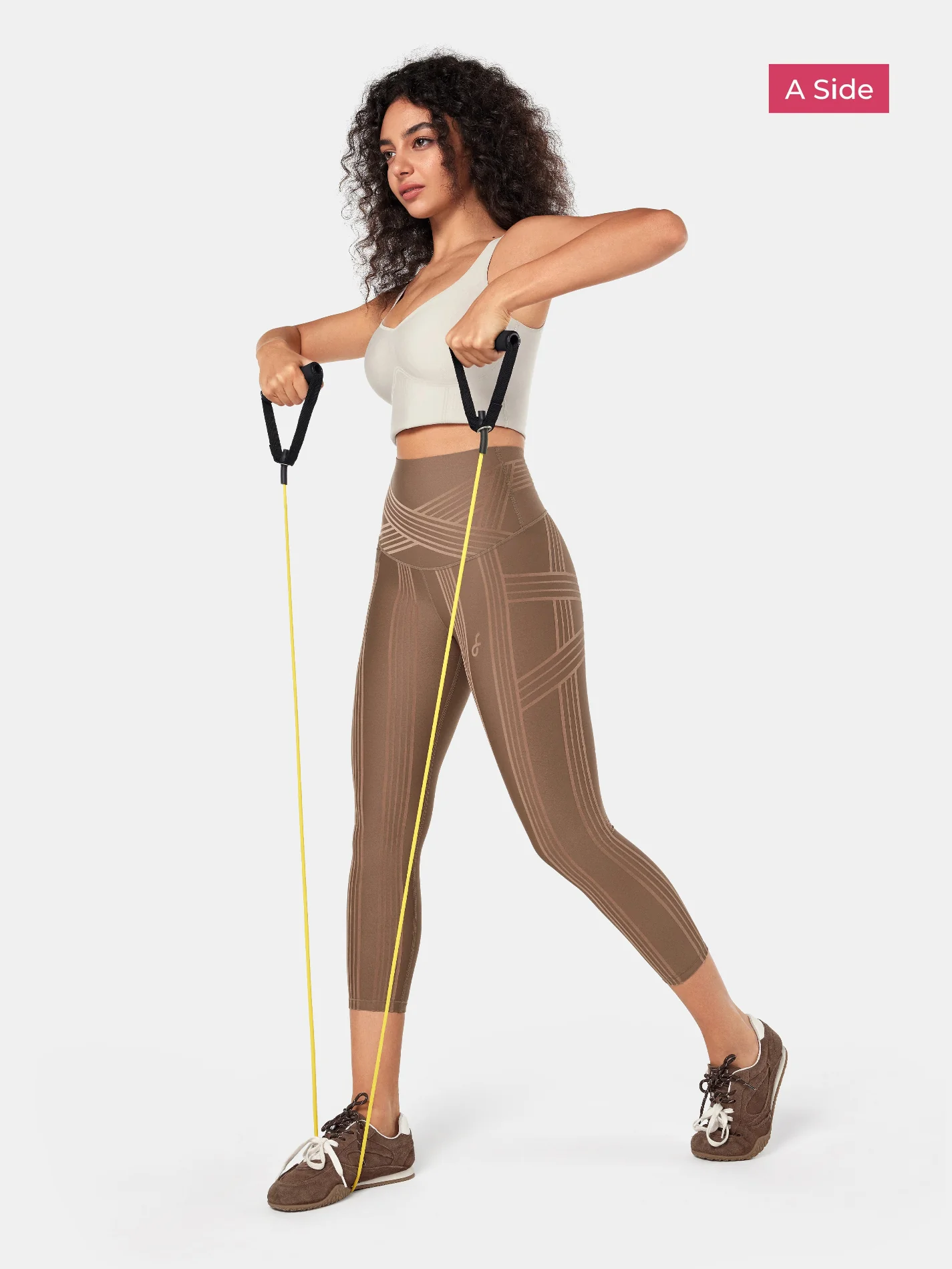 PowerBand Resistance 7/8 Leggings (Reversible Wear) - Image 37