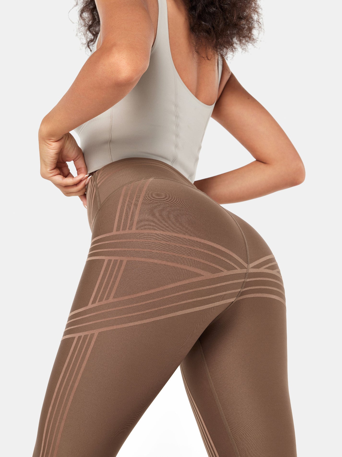 PowerBand Resistance 7/8 Leggings (Reversible Wear) - Image 40