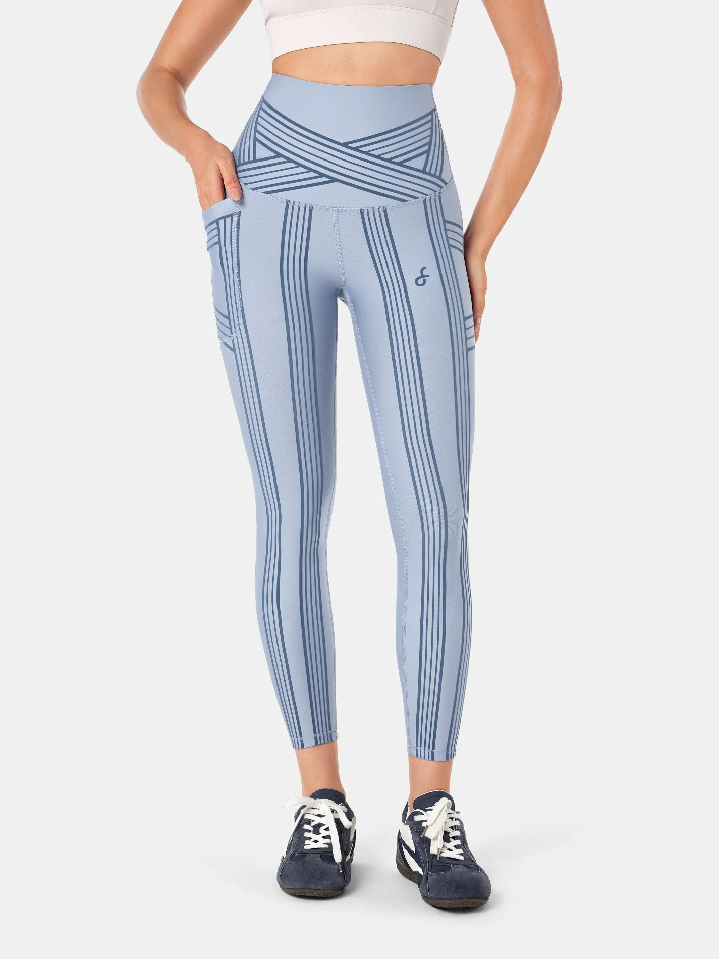 PowerBand Resistance 7/8 Leggings (Reversible Wear) - Image 44
