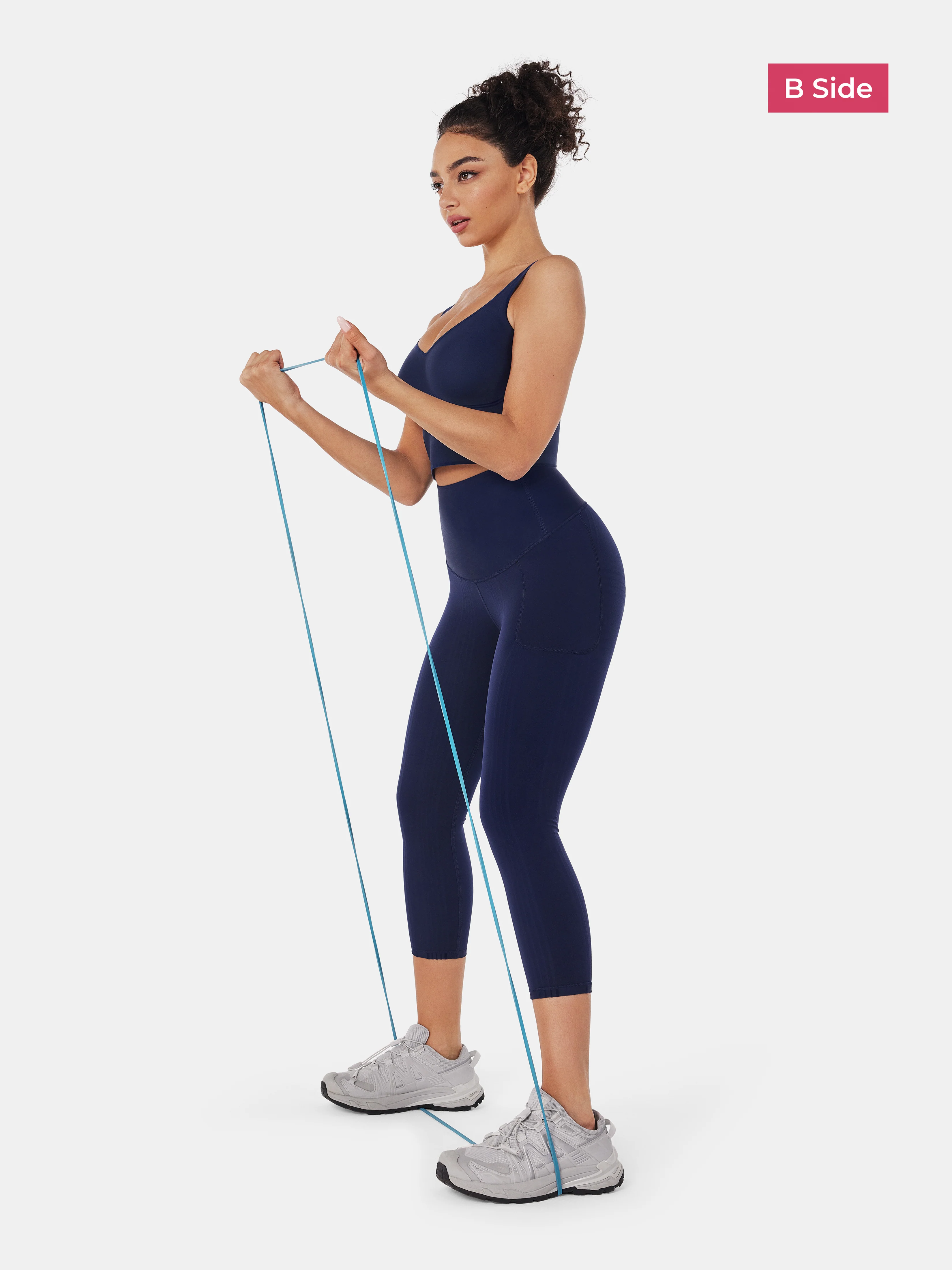 PowerBand Resistance 7/8 Leggings (Reversible Wear) - Image 59