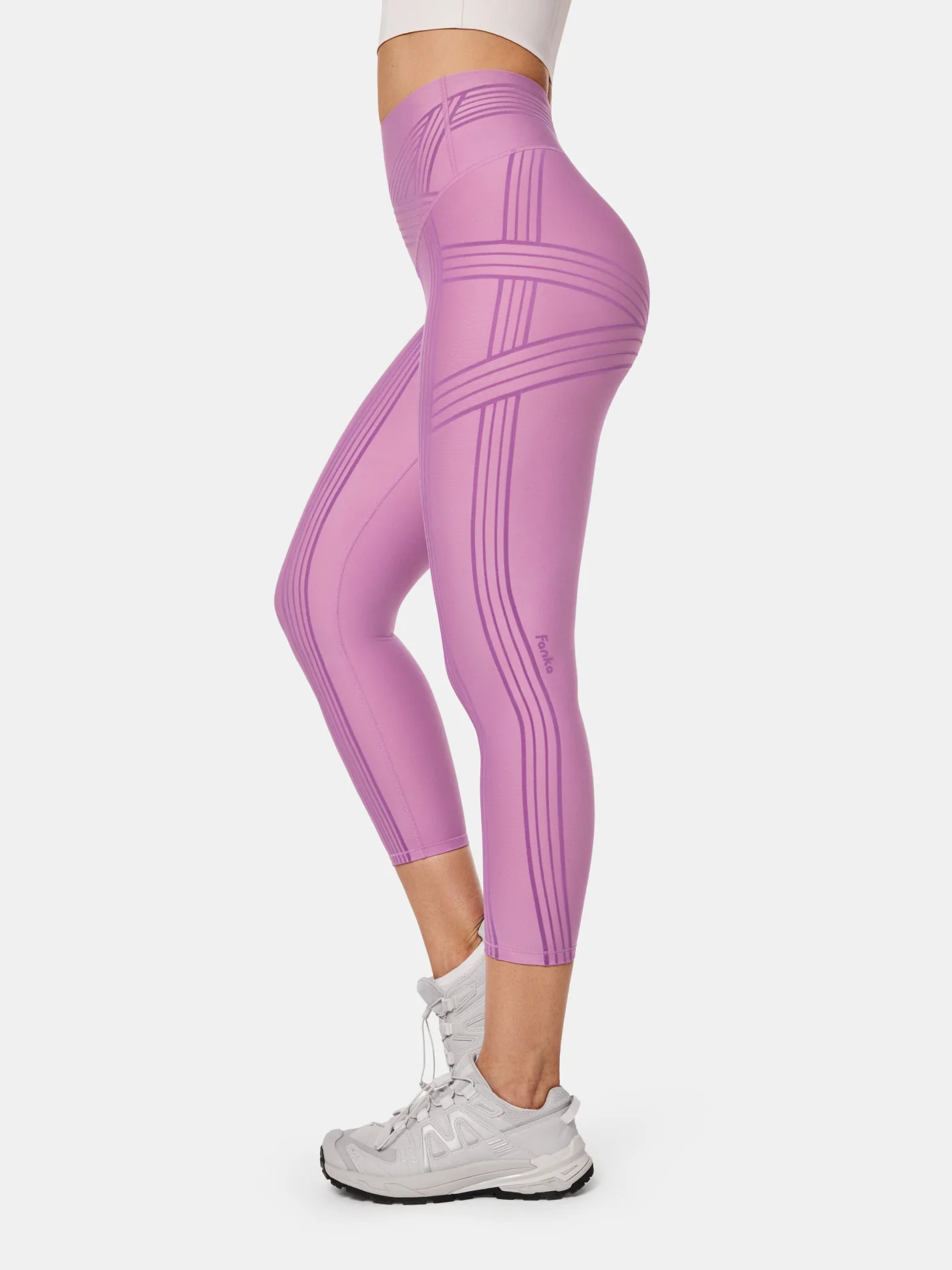 PowerBand Resistance 7/8 Leggings (Reversible Wear) - Image 7