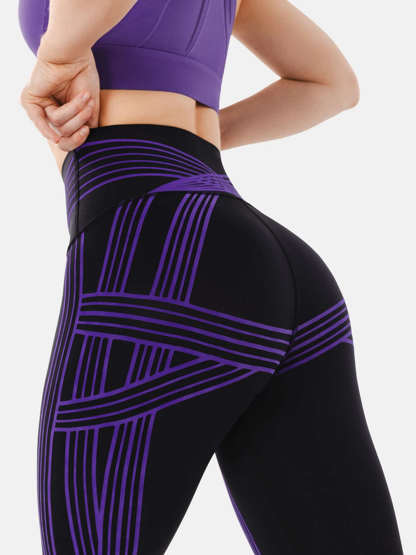 PowerBand Resistance High Intensity Leggings (Reversible Wear) - Image 9
